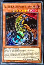Regenbogen Finsternis Drache Neu! 1. Auflage Ultra Rare Holo Yugioh Deutsch