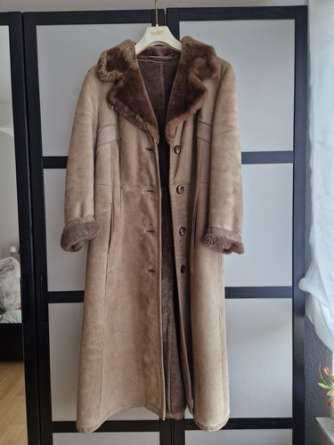 Vintage lammfellmantel 38 - vintage,