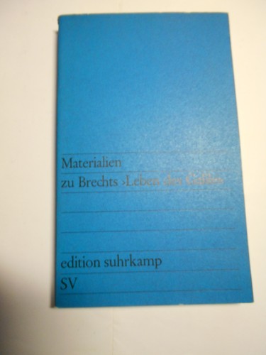 Brecht leben des galilei - des,