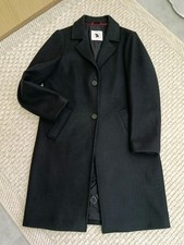 s.Oliver Damen Mantel Schwarz.Gr 38. Neuwertig. Wolle Und Polyester.