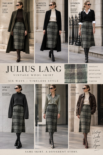 Julius lang rock schurwolle - lang,