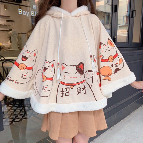 Mädchen umhangmantel warm - mädchen,