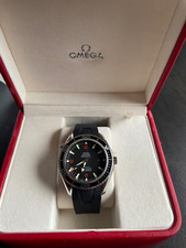 OMEGA Planet Ocean, 45 mm, Full Set, Co-Axial Chronometer, schwarzes Zifferblatt