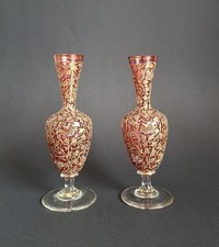Glas emaillierte bemalte vasen - emaillierte,