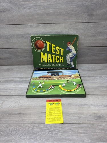 Vintage testspiel cricket - vintage,