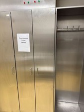 Reinraum Schleusenschrank 70x60x210 cm Edelstahl Schleusensteuerung