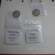 BRD 2 DM Adenauer 1969 kompletter Satz