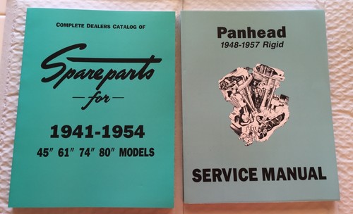 Harley panhead parts - panhead, book