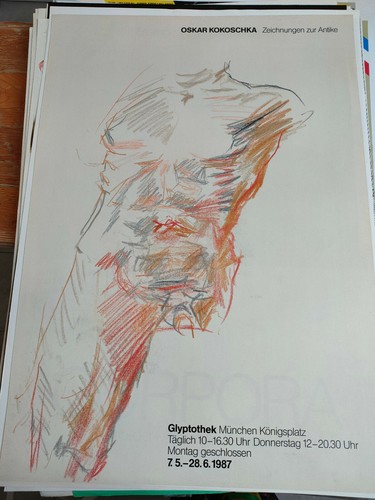 Plakat oskar kokoschka - plakat,
