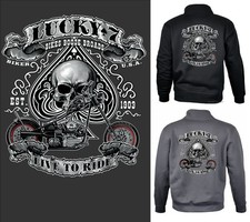 Biker jacke chopper motorrad - jacke,