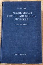 Taschenbuch für Chemiker und