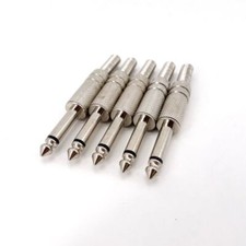 Klinkenstecker 6,3mm 5er-Set