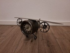 Deko Uhr, Flugzeug, geheime Dose