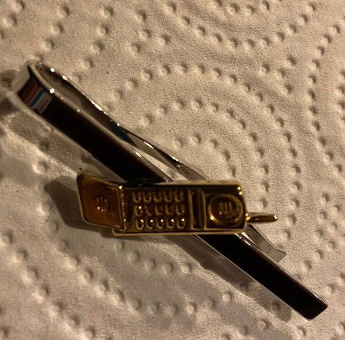 Kravattennadel vintage handy - kravattennadel,