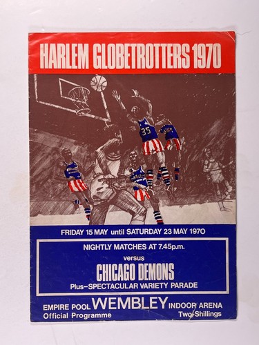 Harlem globetrotters programme - harlem,