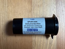 Spur DSX Dokumentenfilm, 50 ISO B&W 120 roll film