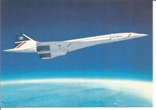 AK Flugzeug British Airways Concorde, unbeschrieben