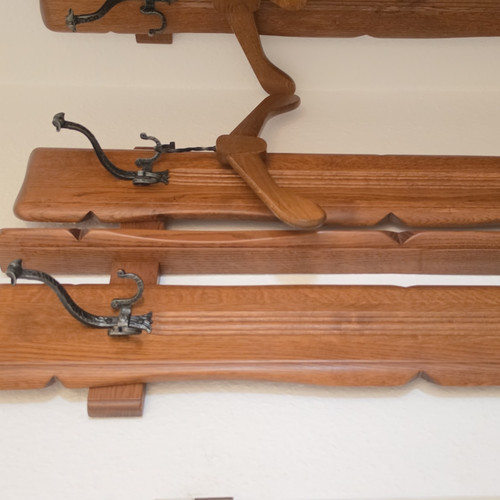 Wandgarderobe holz mit - wandgarderobe, 8
