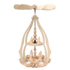 Riesen Teelicht Pyramide mit 7