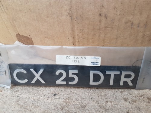Citroen dtr namensschild - citroen, cx