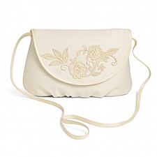 Brauttasche Kommuniontasche Abendtasche Kommunionkleid ivory beige *30