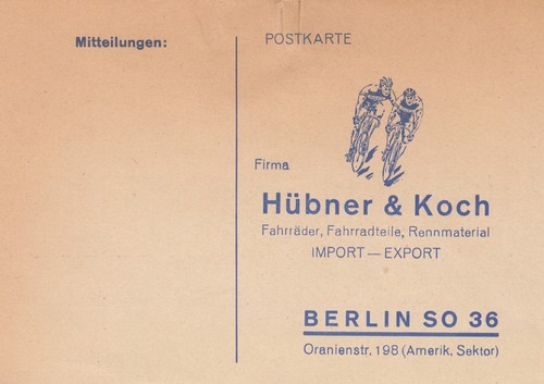 Berlin postkarte 1950 - berlin,,