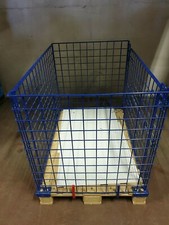 Wühlkorb 5x Wühltisch Wühlbox Gitterbox Lagerbox Verkaufsbox Europalette Holzbox