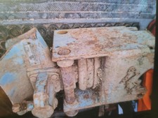 Ifa Traktor Lkw zugmaschine Schlepper Anhänger kupplung  Zugmaul mit Typenschild