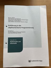 Einführung objektorientierte
