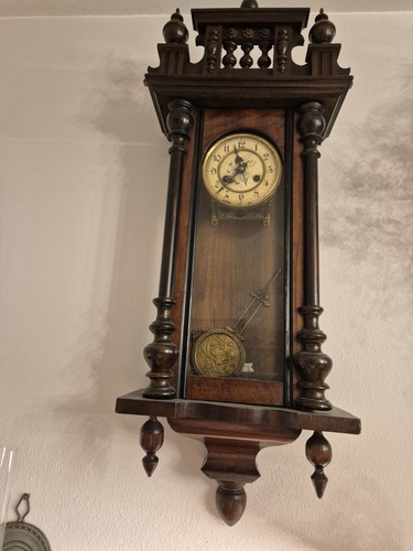 Antike große wanduhr - antike,