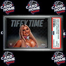 2025 Topps Chrome WWE Tiffany Stratton Persona Tiffy Time SSP Case Hit PSA 10