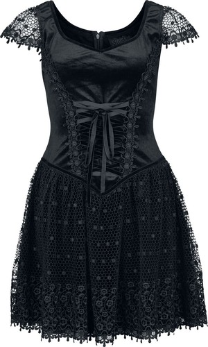 Sinister gothic kurzes kleid - kurzes,