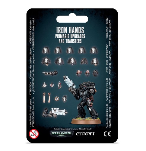 Iron hands primaris upgrades - primaris,