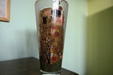 Goebel Vase von Gustav Klimt "Der Kuss", exklt. condt.