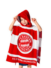 FC Bayern München Badeponcho Kinder | Handtuch mit Kapuze FCB
