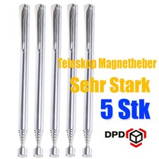 5 Stk Stark Magnet Teleskop Stabmagnet Magnetgreifer Magnetheber Düsenreiniger