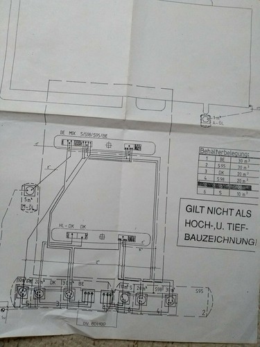 Tankstelle bauzeichnung