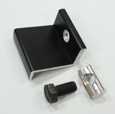 Modul Endklemme 30 35 40mm SCHWARZ Solar PV Photovoltaik  Befestigung M8
