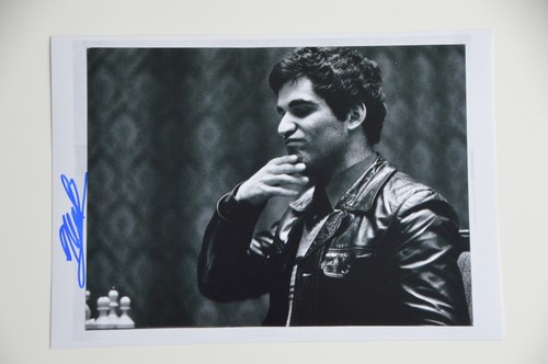 Garry kasparov signed - gm,