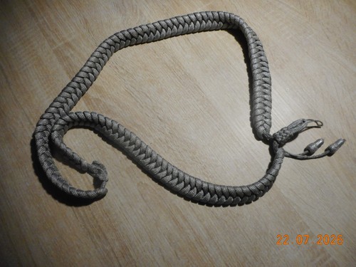 Ddr armee achselschnur silber - ddr,