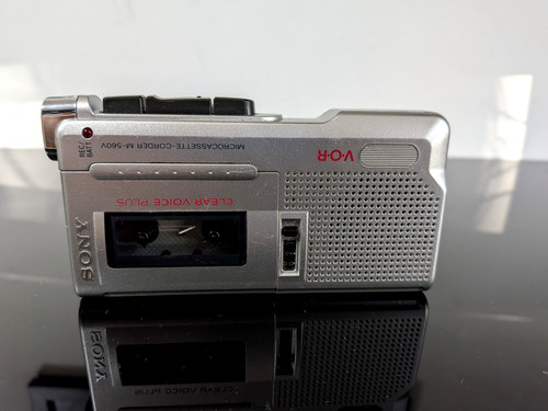 Sony microcassette corder - sony, microcassette-corder