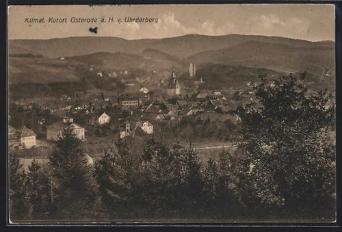 Osterode ortsansicht - a.,
