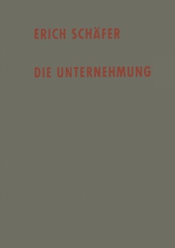 Schafer die unternehmung - die,