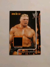 WWF WWE Brock Lesnar Fleer