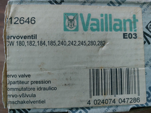 Vaillant servoventil komplett - servoventil,
