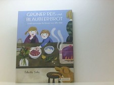 Grüner Reis und Blaubeerbrot