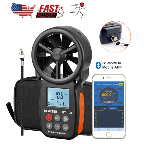 Btmeter digital anemometer - digital,