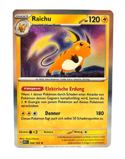 Pokemon Karte: Raichu Holo
