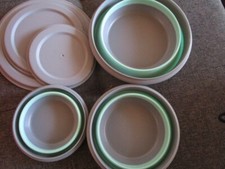 SET  Faltbare Spülschüssel Camping Faltschüssel  Faltbar Campingartikel  Mixed