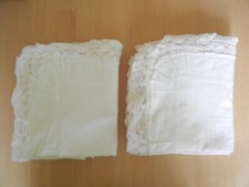 2 Stück Omas Paradekissenbezug, aus Baumwolle, Shabby Cic, 